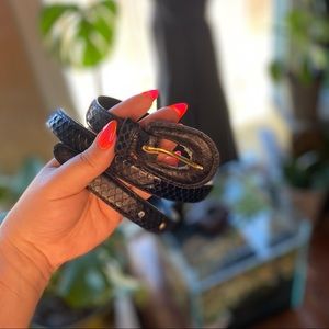 Vintage Leather Belt